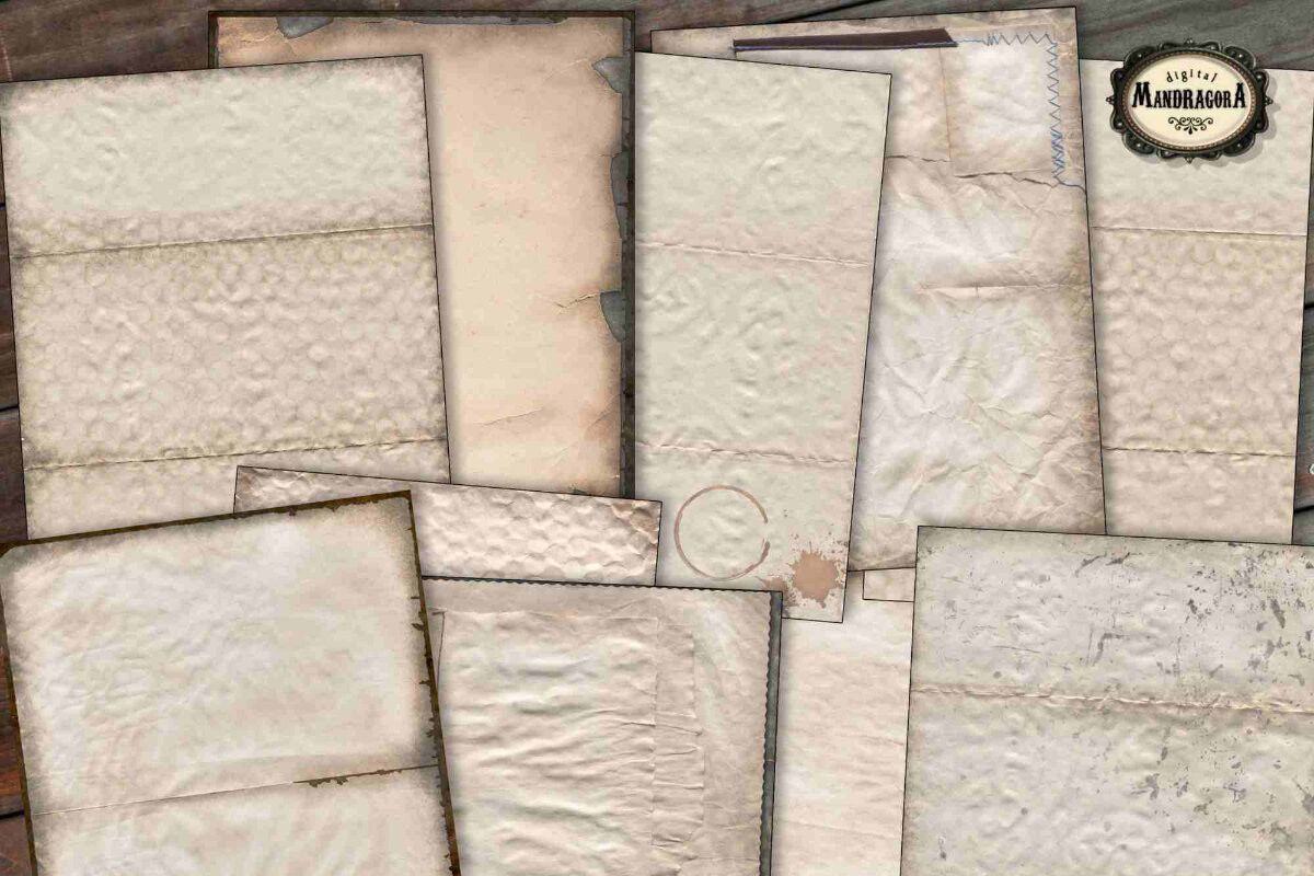 Vintage Grunge Blank Papers